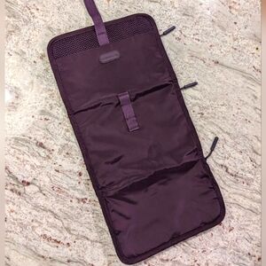 Travelon Roll Up Travel Bag Make Up Jewelry Toiletries Organize Foldable Purple